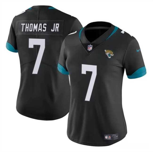 Women's Jacksonville Jaguars #7 Brian Thomas Jr Black 2024 Draft Vapor Stitched Jersey Dzhi,We sell and wholesale Women's Jacksonville Jaguars #7 Brian Thomas Jr Black 2024 Draft Vapor Stitched Jersey Dzhi on line form chian!